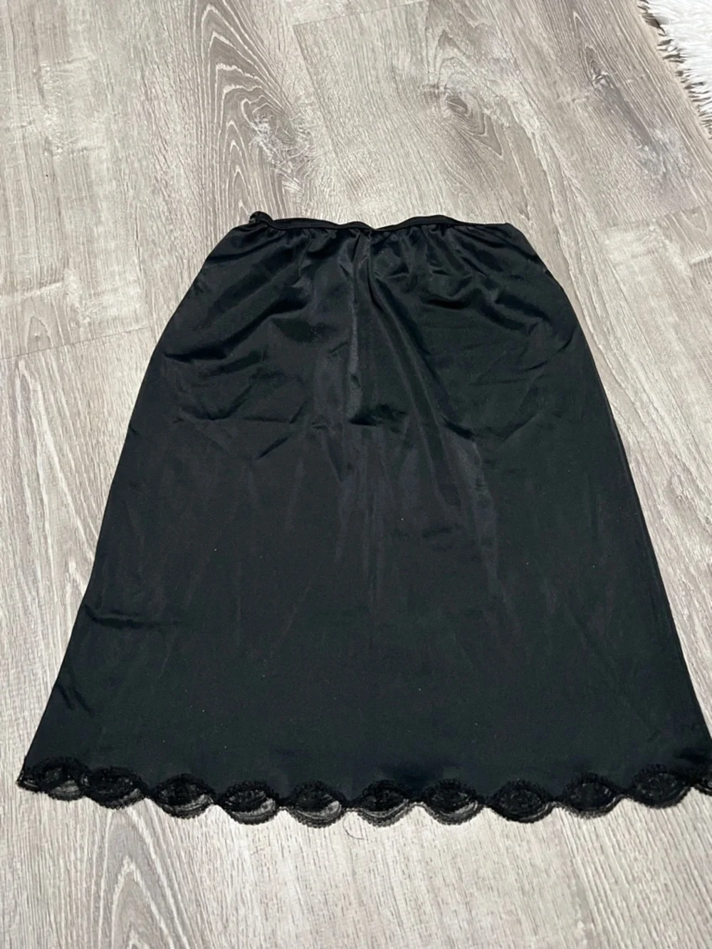 Vintage Young America Maid Lingerie Lace Slit Pettislip - Picture 8 of 12